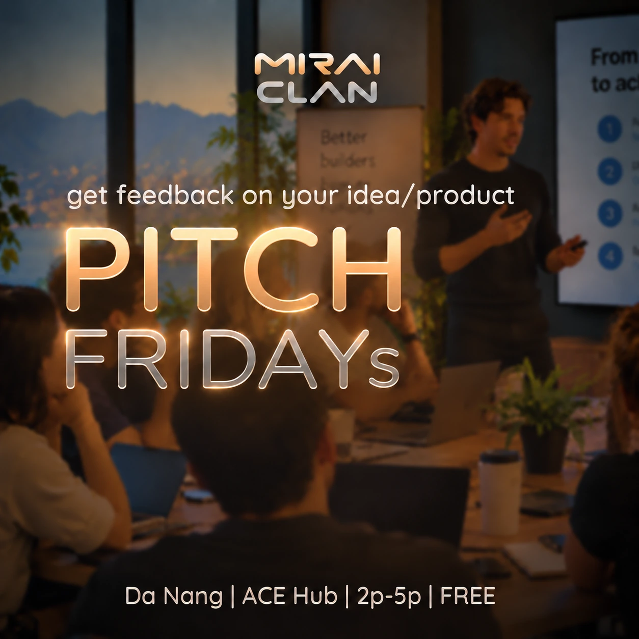 Pitch Fridays event cover